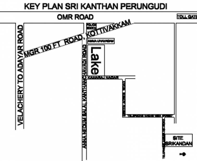  lr-kandan Images for Location Plan of Sri Lakshmi Ram Constructions Sri Kandan