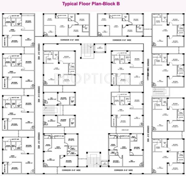  venkatadri-heights Tower B Cluster Plan
