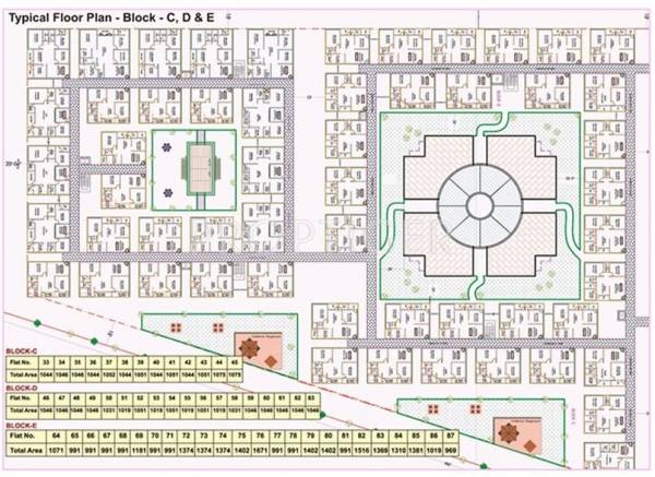  venkatadri-heights Tower D Cluster Plan
