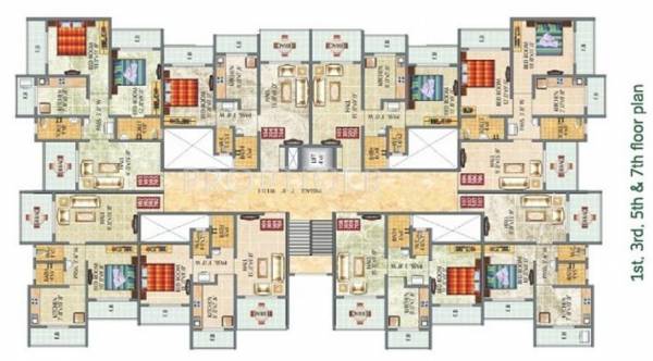 Images for Cluster Plan of Thanekar Bhagirathi Apex