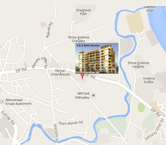 Thanekar Group Bhagirathi Apex Location Plan