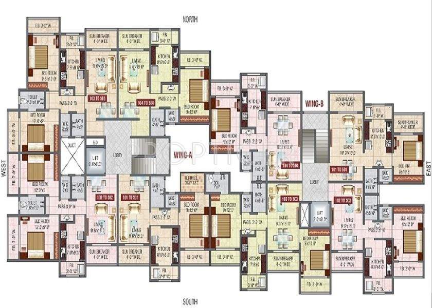 Images for Cluster Plan of Thanekar Bhagirathi Garden