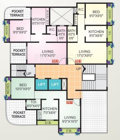 Images for Cluster Plan of Mira Shree Krishna Complex