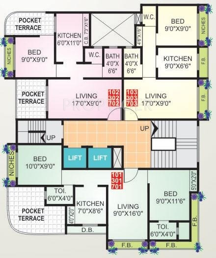 Images for Cluster Plan of Mira Shree Krishna Complex