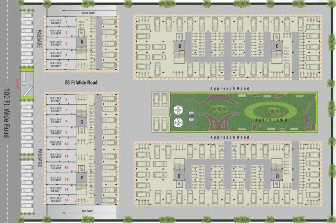 shikhar Images for Cluster Plan of Shayona Shikhar