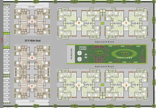  shikhar Images for Cluster Plan of Shayona Shikhar