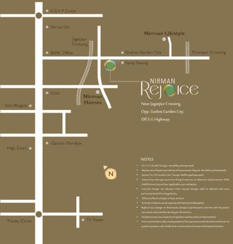  rejoice Images for Location Plan of Nirman Rejoice