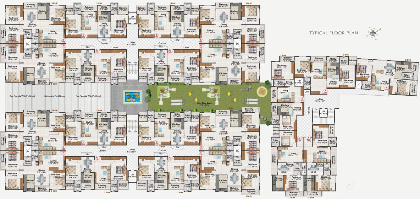 flora Images for Cluster Plan of Ashwini Flora