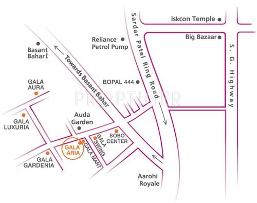  aria Images for Location Plan of Gala Aria