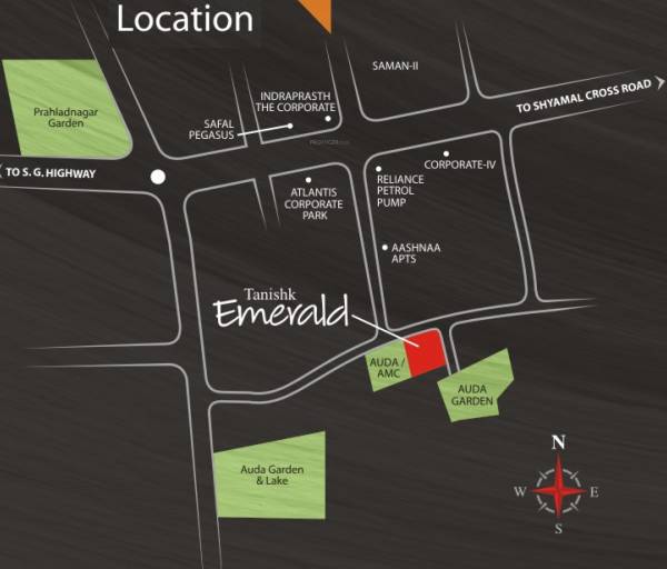 Images for Location Plan of Sanskrut Emerald Apartment