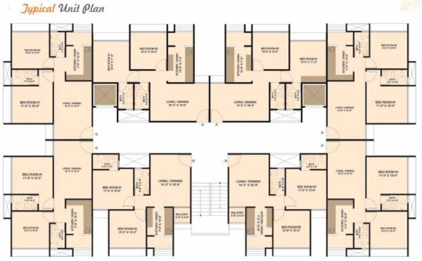 Images for Cluster Plan of Gajanan Dev Residency