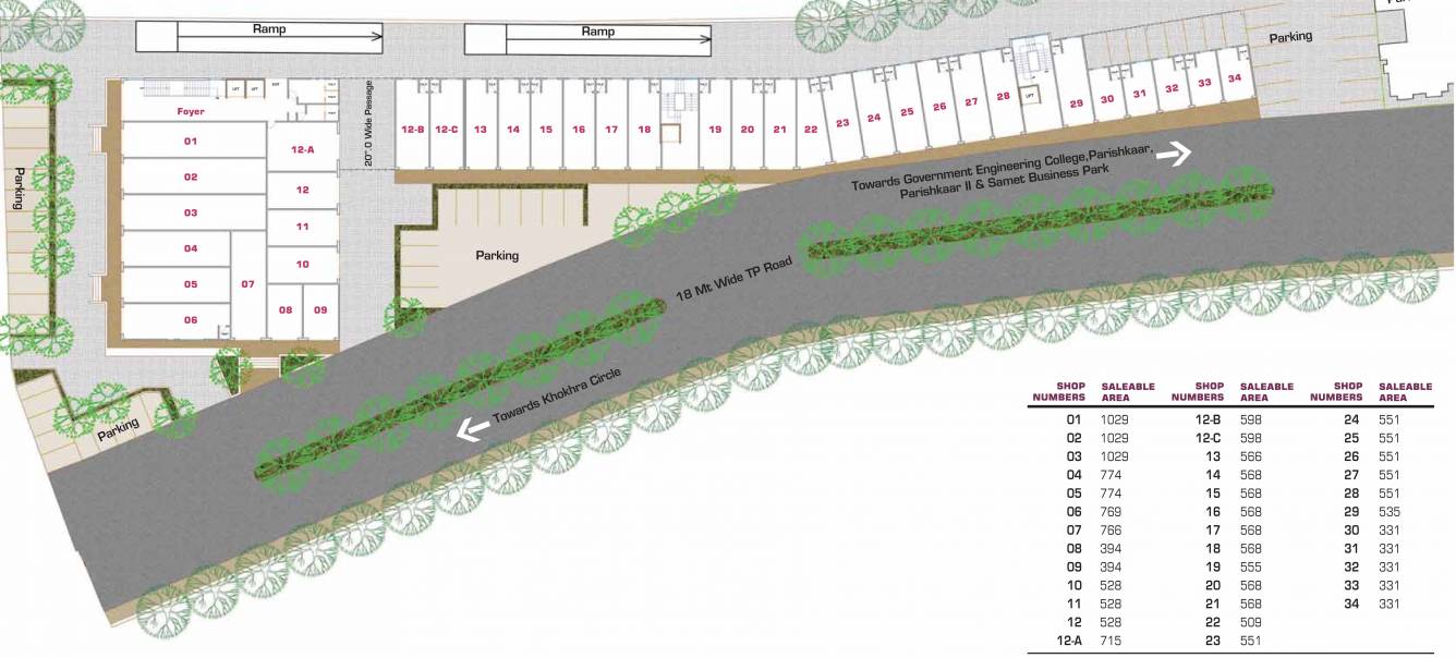 Images for Cluster Plan of Bsafal Trade Square