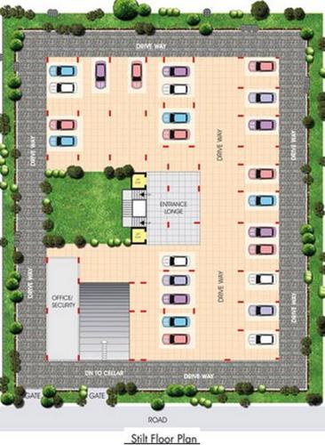  balaji-residency Images for Cluster Plan of Udaya Balaji Residency