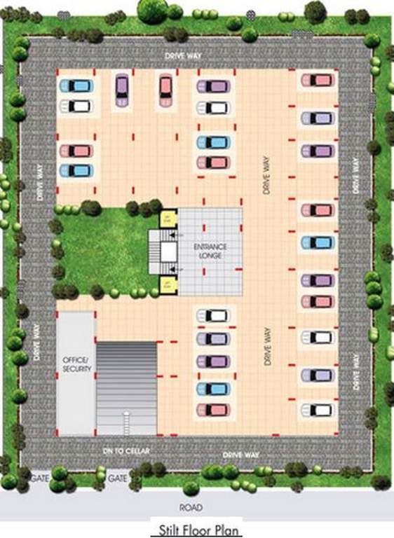  balaji residency Images for Cluster Plan of Udaya Balaji Residency
