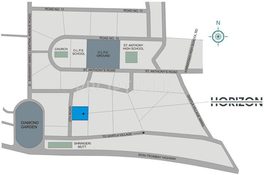 Images for Location Plan of Shree Krishna Horizon