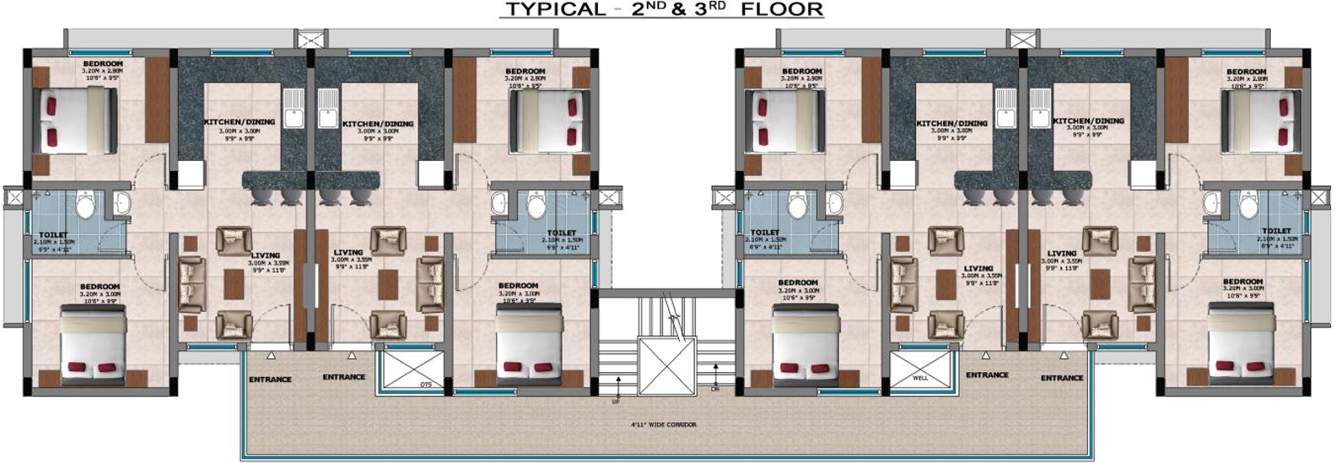  luxus apartments Images for Cluster Plan of Casagrand Luxus Apartments