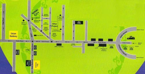 Images for Location Plan of Unicare Unicare Residency Phase II And III