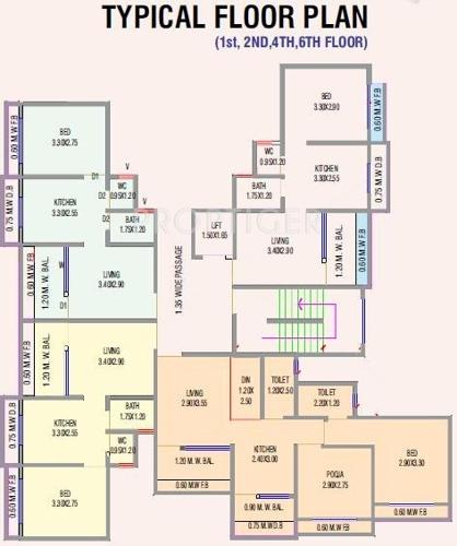 Images for Cluster Plan of Shree Sai Shree Sai Heights Images for Cluster Plan of Shree Sai Shree Sai Heights