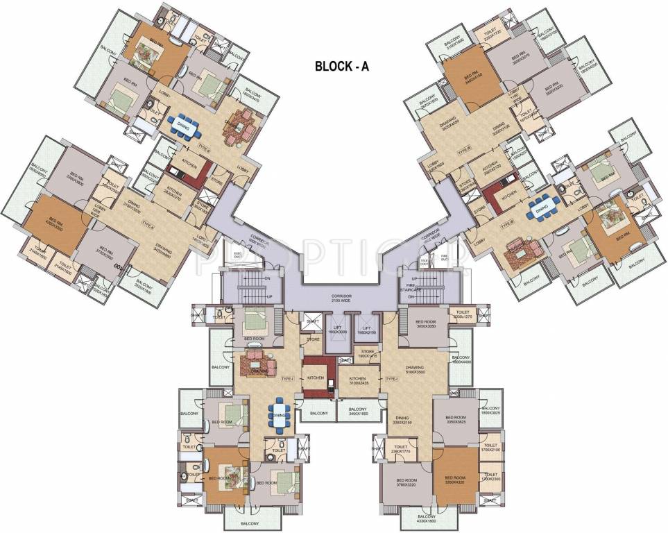 whispering heights Block A Cluster Plan