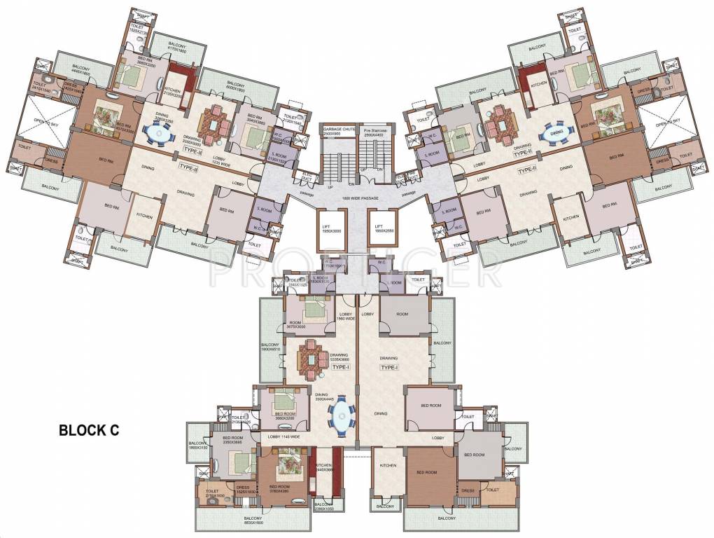 whispering heights Block A Cluster Plan