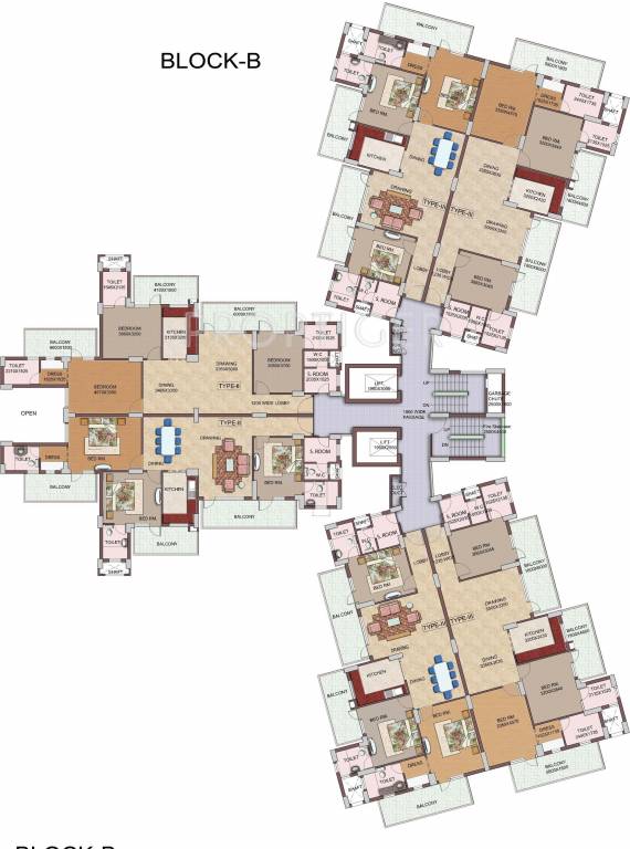 whispering heights Block B Cluster Plan