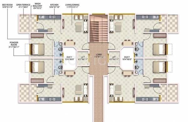 Images for Cluster Plan of Radha Sudama