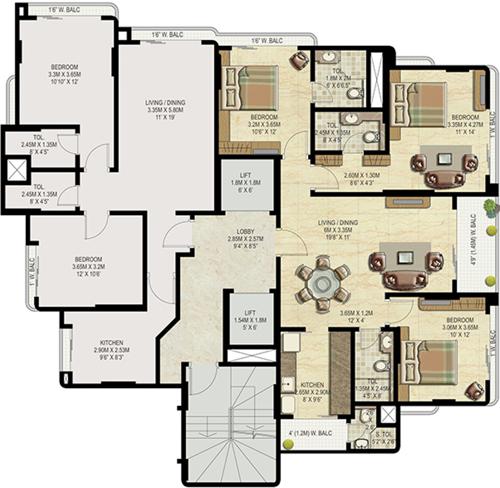 Images for Cluster Plan of Axis Sunshine Heights Images for Cluster Plan of Axis Sunshine Heights