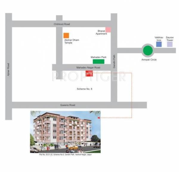 Images for Location Plan of Dreamax Star Excellency