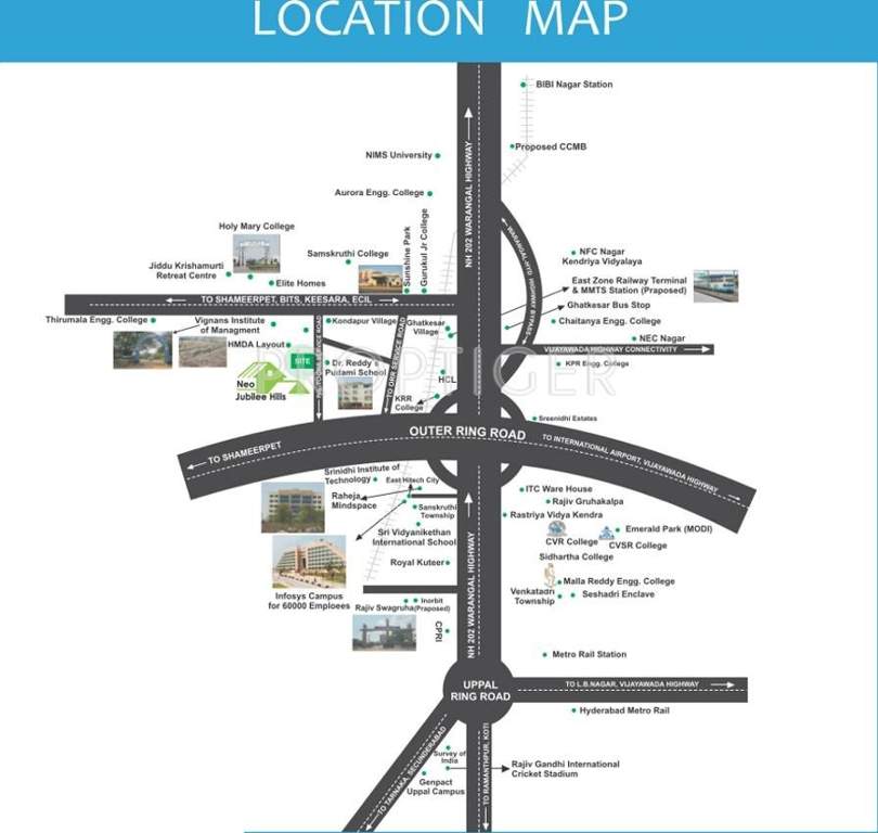 Images for Location Plan of GSS Royal Neo Jubilee Hills