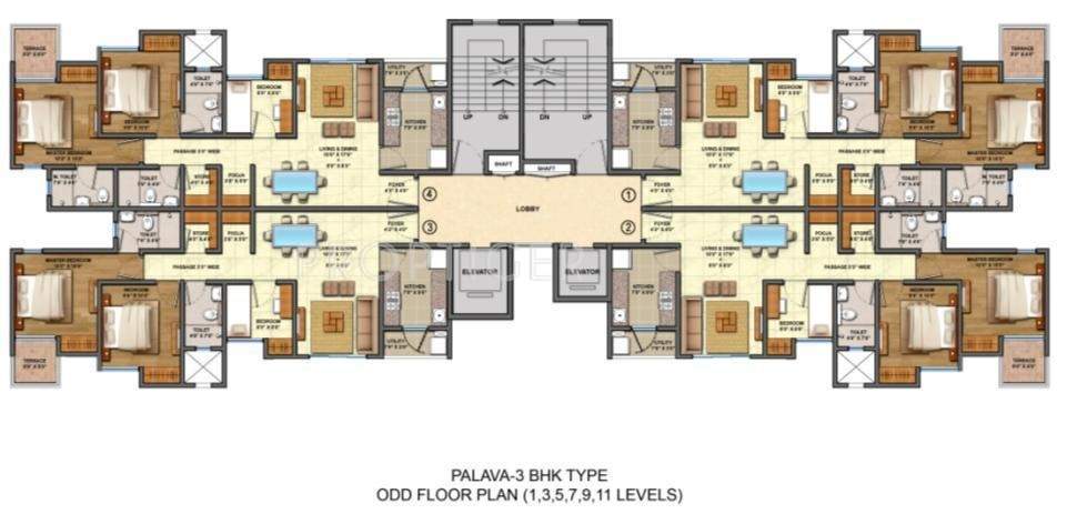  palava lakeshore greens Images for Cluster Plan of Lodha Palava Lakeshore Greens