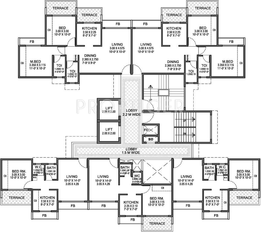 Images for Cluster Plan of Vishwa Abha