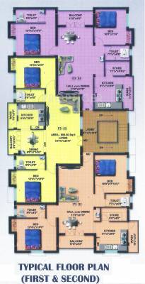 Images for Cluster Plan of Chennai Royal Nests
