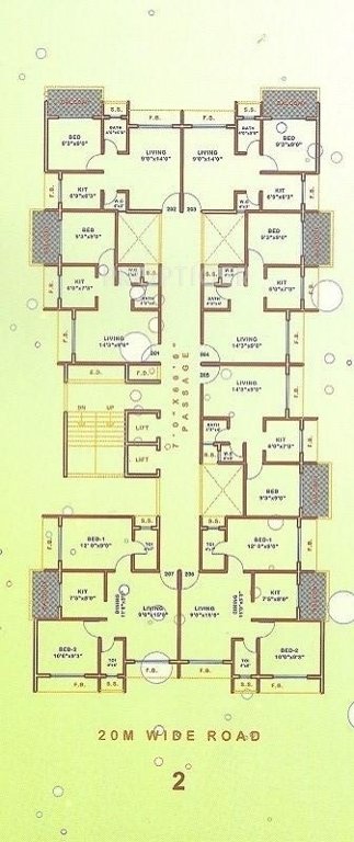 Images for Cluster Plan of Sai Enterprises Swaminarayan Complex