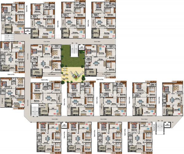 Images for Cluster Plan of Happy Paradise