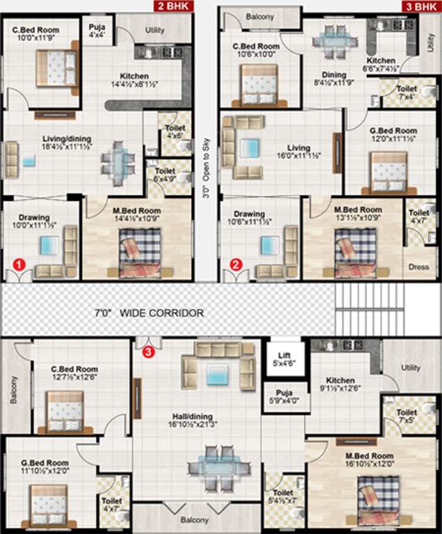  avana happy homes Images for Cluster Plan of Happy Avana Happy Homes