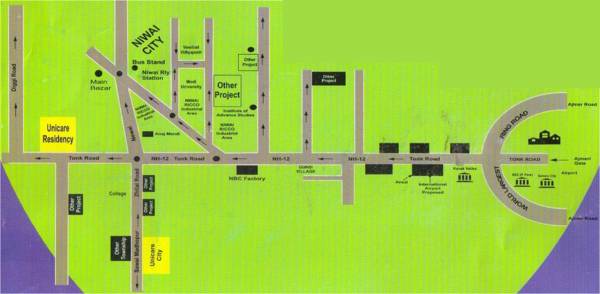 Images for Location Plan of Unicare Unicare City Phase II