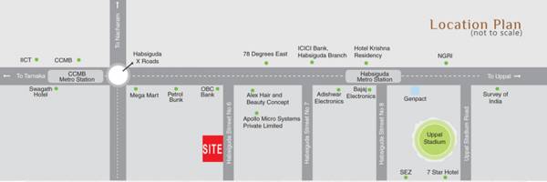 Images for Location Plan of Happy Sarojini Happy Homes