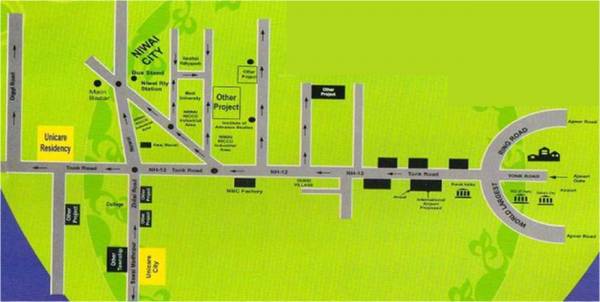 Images for Location Plan of Unicare Unicare Residency Phase 1