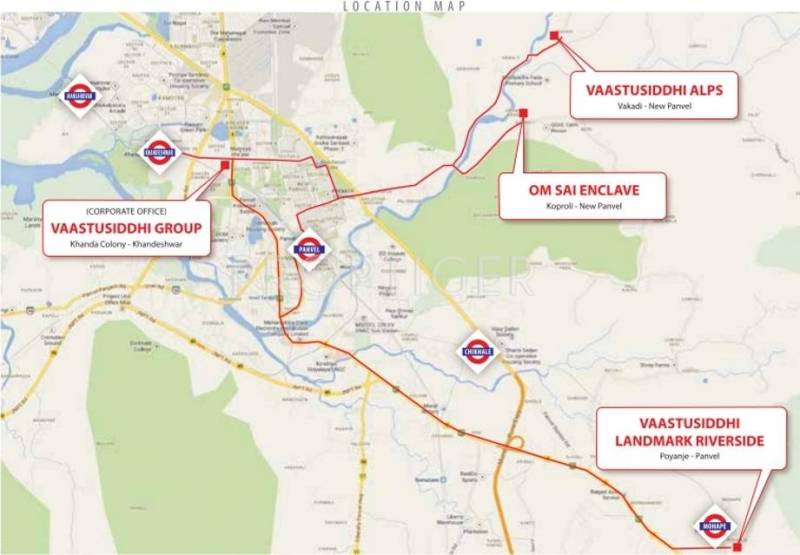 Images for Location Plan of Vaastu Landmark Riverside