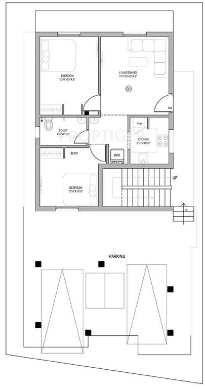 Images for Cluster Plan of Ganga Chennai Sai Kalp Niketan Apartments