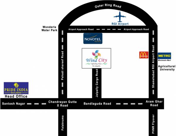 Images for Location Plan of Pride Wind City