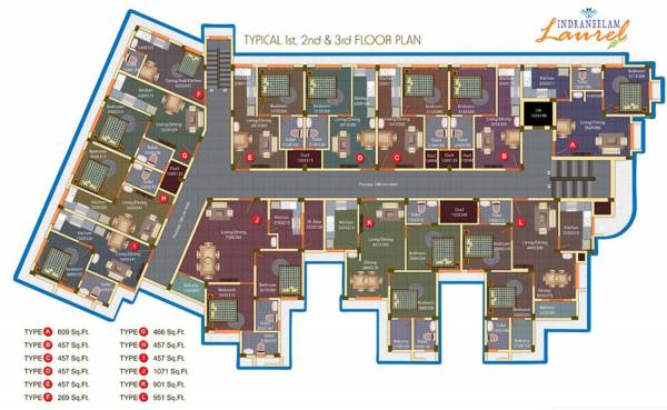 Images for Cluster Plan of Indraneelam Laurel