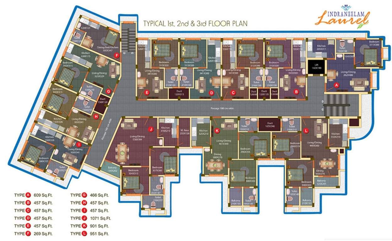 Images for Cluster Plan of Indraneelam Laurel