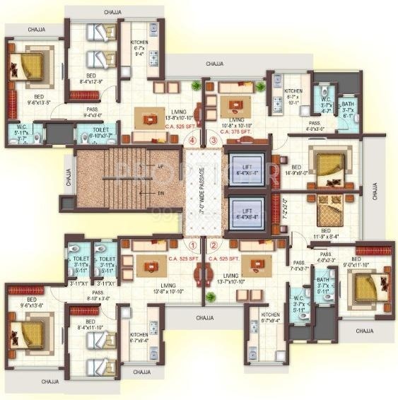 Images for Cluster Plan of Vaibhavlaxmi Sapphire Images for Cluster Plan of Vaibhavlaxmi Sapphire