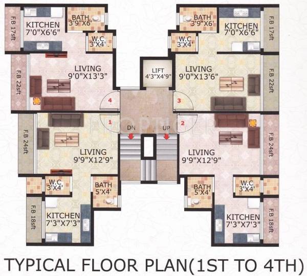 Images for Cluster Plan of Oasis Glory