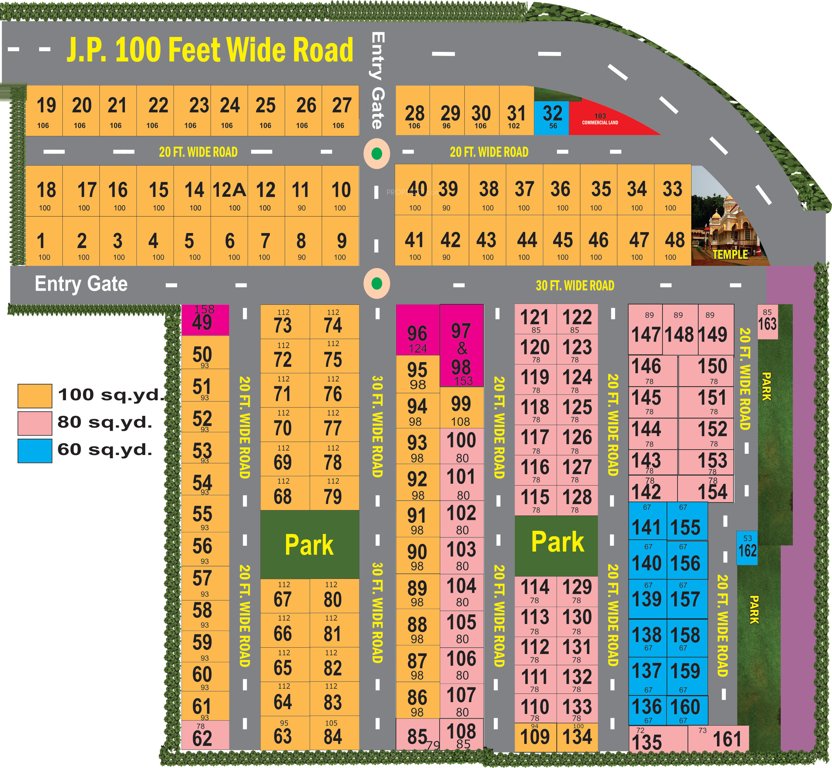 Images for Layout Plan of Om Drona City
