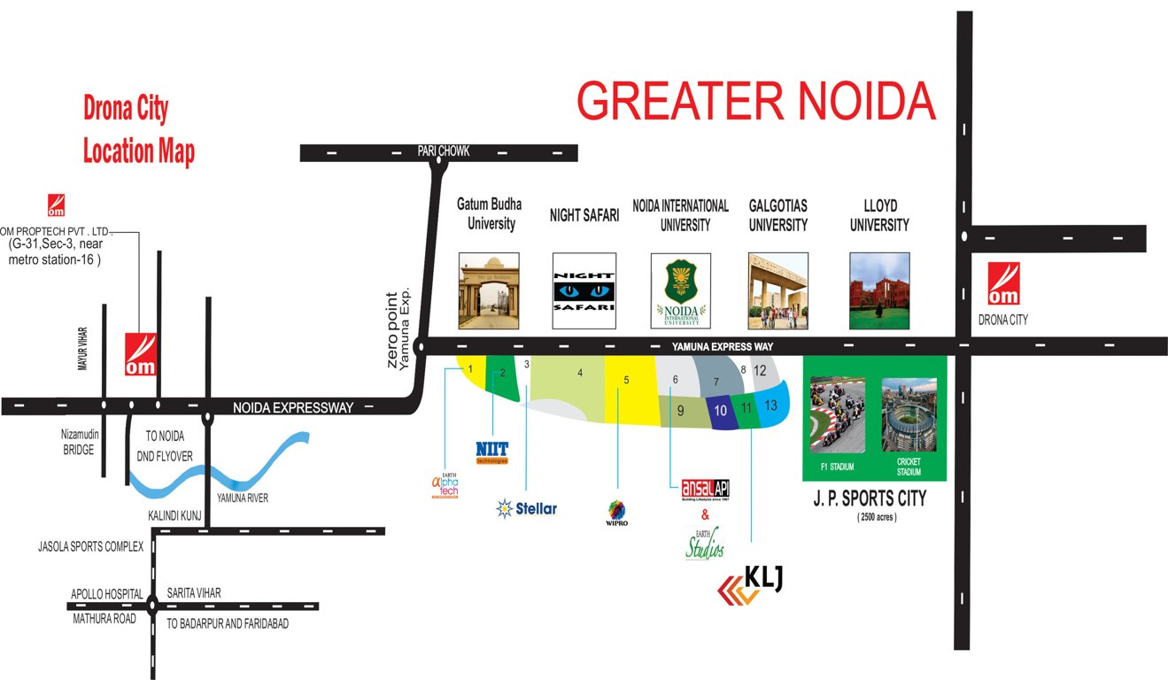 Images for Location Plan of Om Drona City