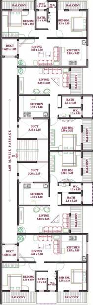 Images for Cluster Plan of Deepak Constructions Nashik Panchamrut Housing Society