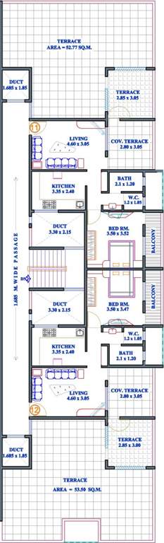 Images for Cluster Plan of Deepak Constructions Nashik Panchamrut Housing Society
