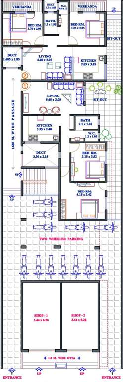 Images for Cluster Plan of Deepak Constructions Nashik Panchamrut Housing Society